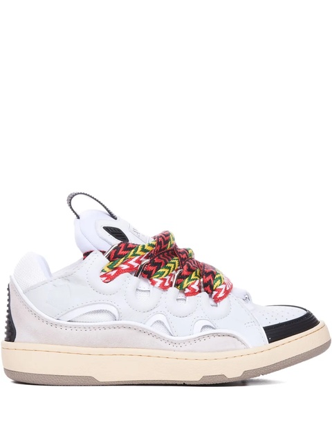 Lanvin logo-patch sneakers - White - zdjęcie produktu nr 1