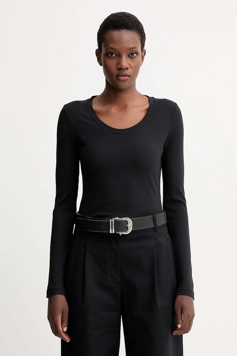 Calvin Klein longsleeve kolor czarny LV044D235G - zdjęcie produktu nr 1