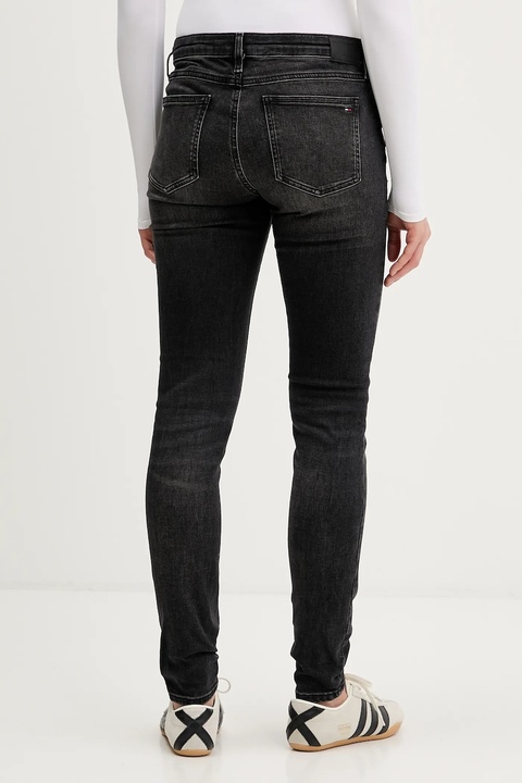 Tommy Jeans jeansy damskie kolor czarny DW0DW22627 - zdjęcie produktu nr 2