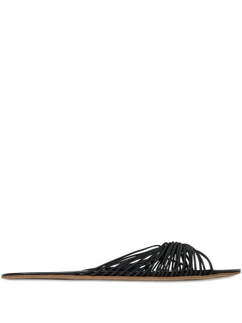 The Row Sara strappy flat sandals - Black - zdjęcie produktu nr 1