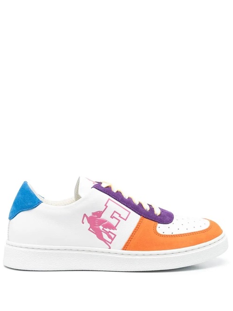 ETRO colour-block low-top sneakers - Orange - zdjęcie produktu nr 1