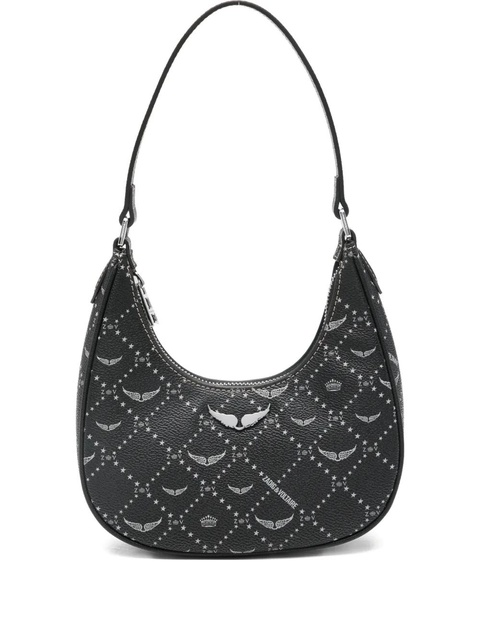 Zadig&Voltaire Z Night Out logo graphic shoulder bag - Black - zdjęcie produktu nr 1