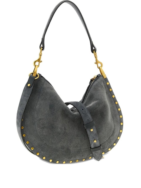 ISABEL MARANT stud-appliqué zip shoulder bag - Grey - zdjęcie produktu nr 1