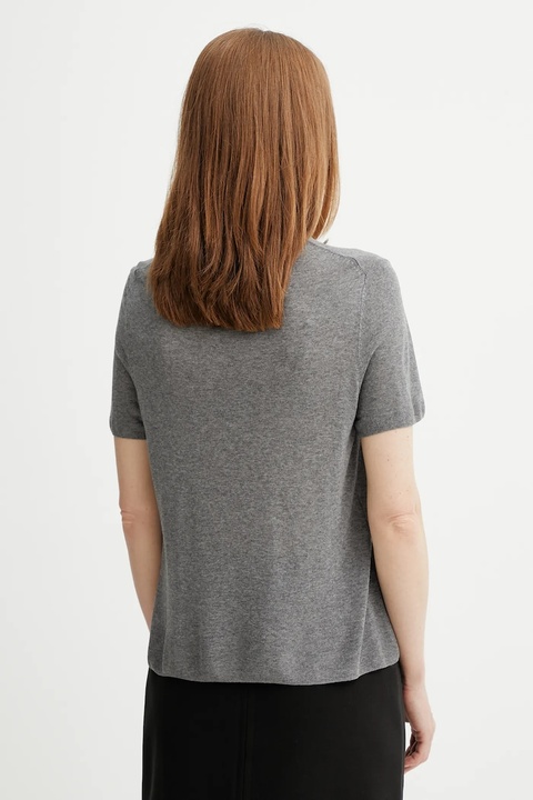 Calvin Klein t-shirt damski kolor szary LV044A307G - zdjęcie produktu nr 2