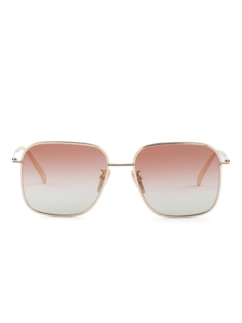 Prada Eyewear square sunglasses - Gold - zdjęcie produktu nr 2