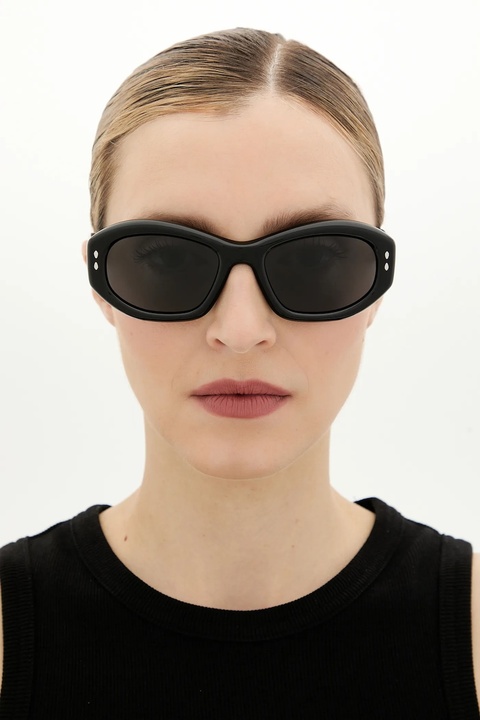 Isabel Marant okulary przeciwsłoneczne damskie kolor czarny IM 0237/S - zdjęcie produktu nr 2