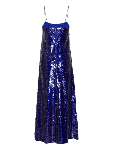 ROTATE BIRGER CHRISTENSEN embellishment maxi dress - Blue - zdjęcie produktu nr 2