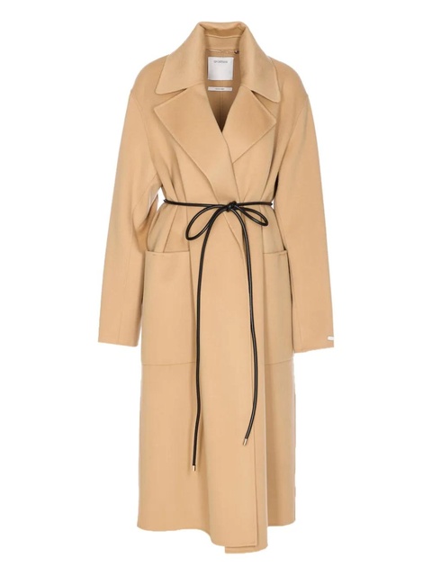 Sportmax belted coat - Neutrals - zdjęcie produktu nr 1