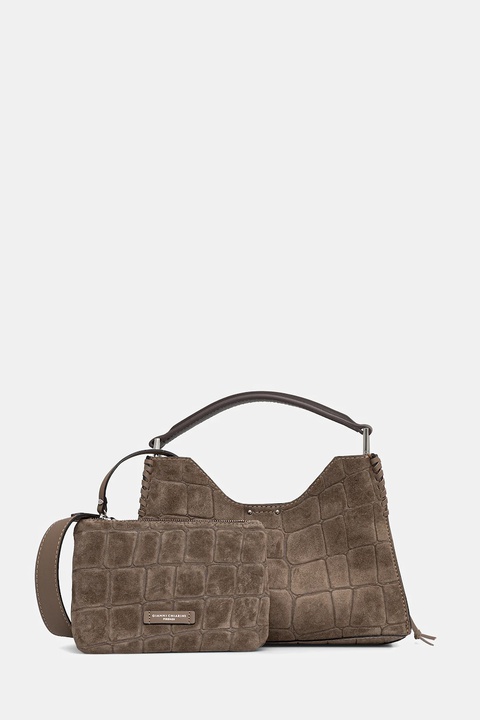 Gianni Chiarini torebka zamszowa AURORA kolor brązowy BS.11845.CM - zdjęcie produktu nr 1