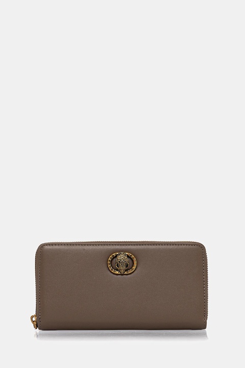 Kurt Geiger London portfel skórzany damski kolor brązowy 3599037109 - zdjęcie produktu nr 1