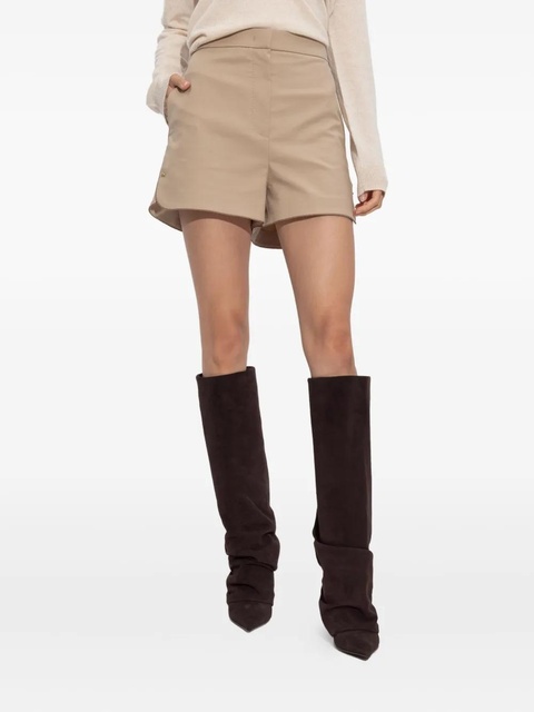 Max Mara Orbita side-seam detail shorts - Neutrals - zdjęcie produktu nr 2