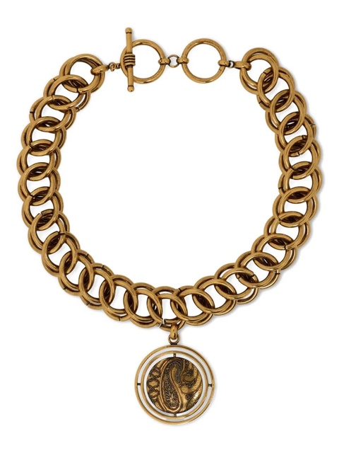 ETRO paisley-button chain necklace - Gold - zdjęcie produktu nr 1