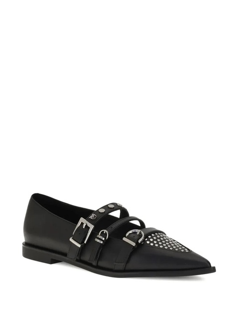 PINKO pointed-toe buckle ballerinas - Black - zdjęcie produktu nr 1