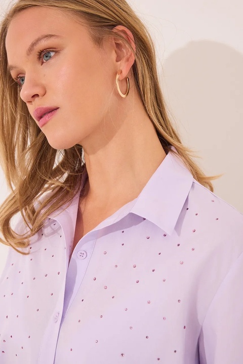 women'secret piżama damska kolor fioletowy bawełniana 3592401 - zdjęcie produktu nr 2