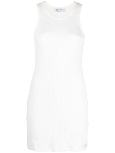 The Attico ribbed cotton tank top - White - zdjęcie produktu nr 1