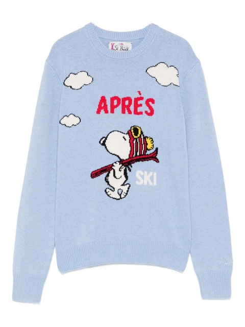 MC2 Saint Barth après ski graphic sweater - Blue - zdjęcie produktu nr 1
