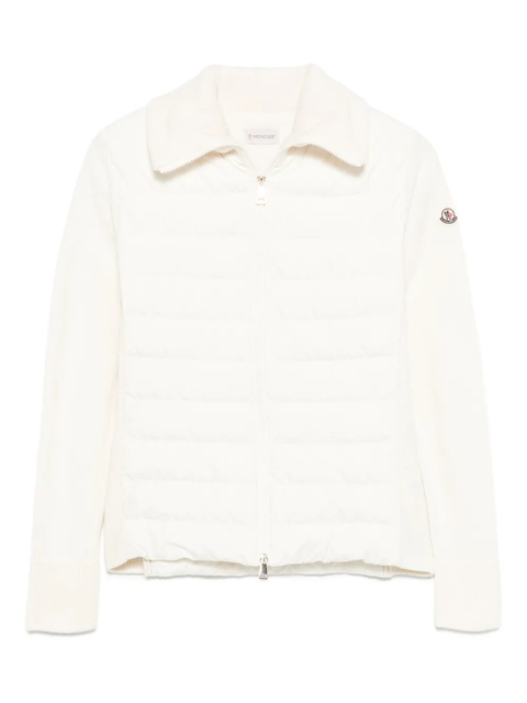 Moncler quilted knitted jacket - Neutrals - zdjęcie produktu nr 1