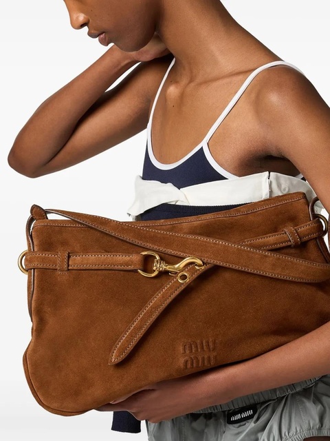 Miu Miu Aventure shoulder bag - Brown - zdjęcie produktu nr 2