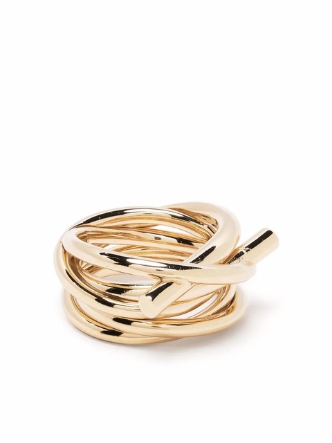 Ferragamo layered effect ring - Gold - zdjęcie produktu nr 1