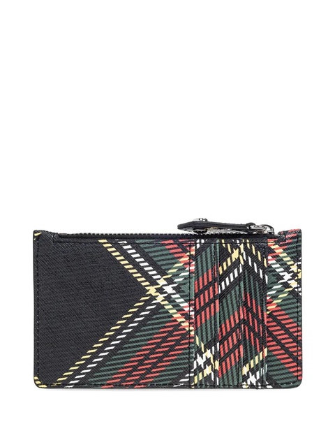 Vivienne Westwood plaid-print wallet - Black - zdjęcie produktu nr 2