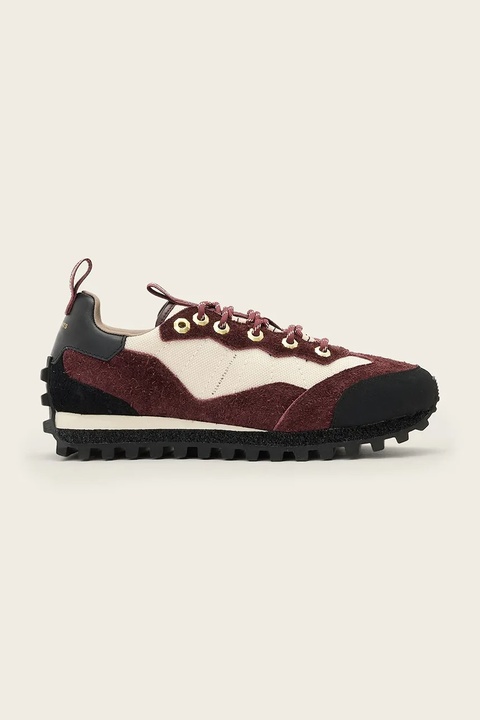 AllSaints sneakersy NEVIS SNEAKER damskie kolor czerwony W058FD - zdjęcie produktu nr 1