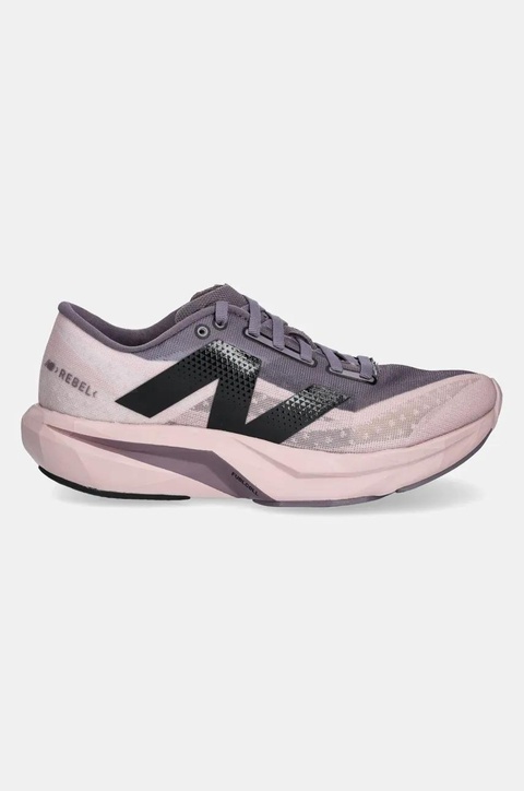 New Balance buty do biegania FuelCell Rebel v4 kolor fioletowy WFCXCS4 - zdjęcie produktu nr 2