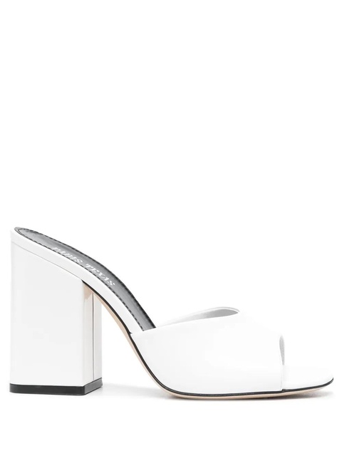 Paris Texas Anja 105mm leather sandals - White - zdjęcie produktu nr 1