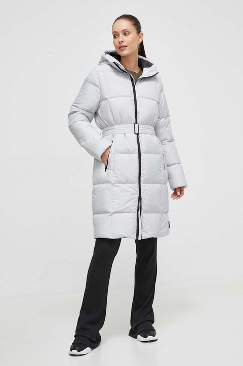 Jack Wolfskin kurtka puchowa Frozen Lake damska kolor szary zimowa 1206132 - zdjęcie produktu nr 1