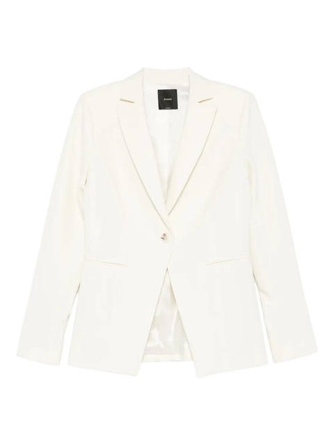 PINKO single-breasted blazer - White - zdjęcie produktu nr 1