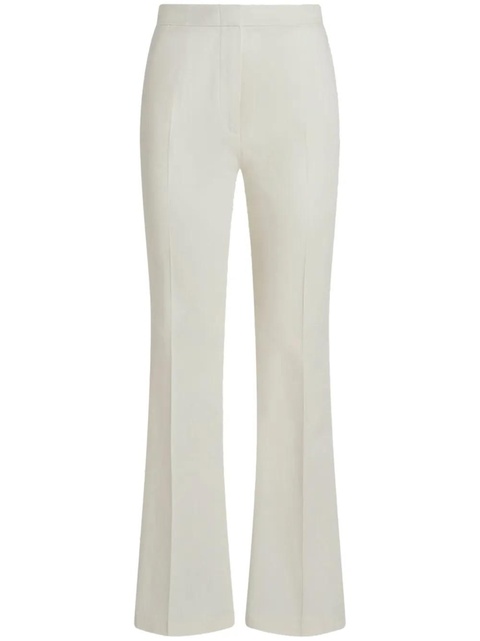 ETRO flared stretch-cotton trousers - White - zdjęcie produktu nr 1