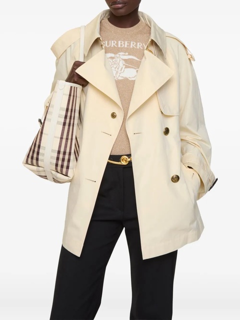 Burberry Fitzrovia belted double-breasted trench coat - Neutrals - zdjęcie produktu nr 1