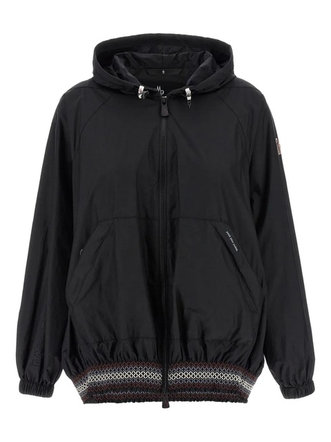 Moncler Grenoble Samedans Jacket mesh-trimmed jacket - Black - zdjęcie produktu nr 1