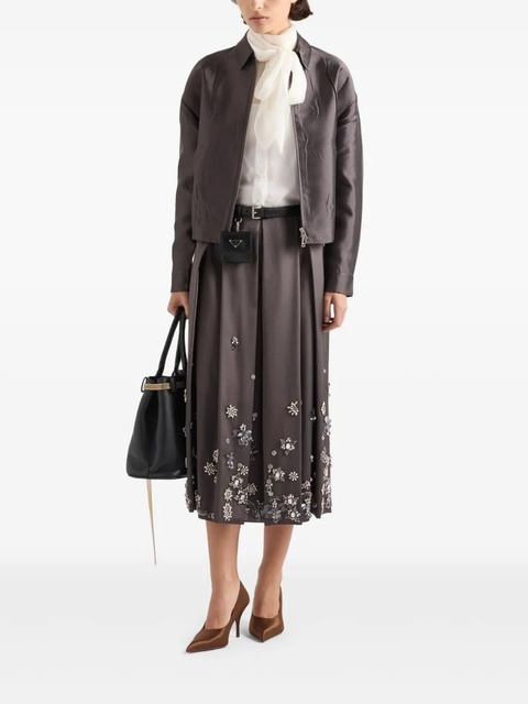 Prada beaded skirt - Grey - zdjęcie produktu nr 2
