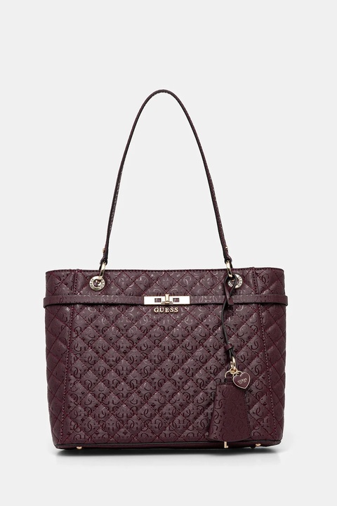 Guess torebka IDRA kolor bordowy HWGG81 57250 - zdjęcie produktu nr 1