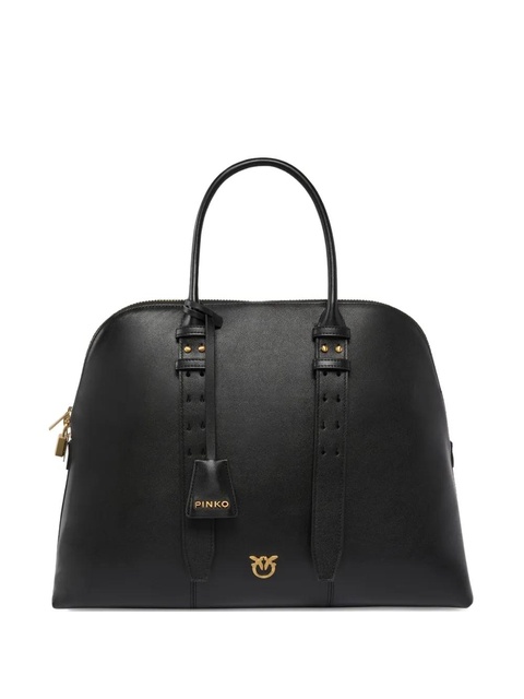 PINKO leather tote bag - Black - zdjęcie produktu nr 1