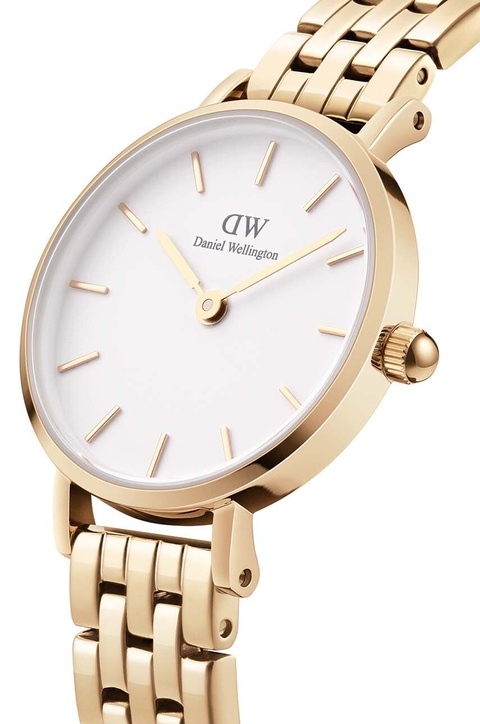 Daniel Wellington zegarek Petite 28 5-Link damski kolor złoty - zdjęcie produktu nr 1