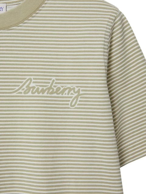 Burberry Striped T-shirt - Neutrals - zdjęcie produktu nr 2