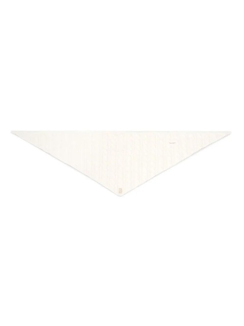 SANDRO cable-knit bandana - Neutrals - zdjęcie produktu nr 1