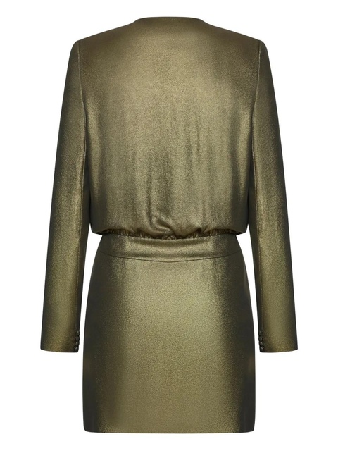 Saint Laurent silk mini dress - Green - zdjęcie produktu nr 2