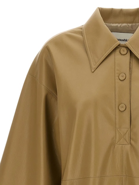 Nanushka Clarice shirt - Green - zdjęcie produktu nr 1