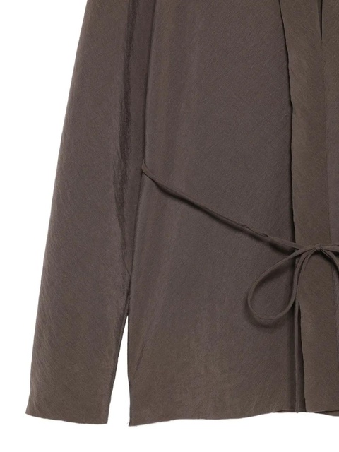 Alysi tie-fastening top - Grey - zdjęcie produktu nr 2