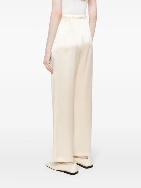 Reformation Olina silk trousers - Neutrals - zdjęcie produktu nr 1