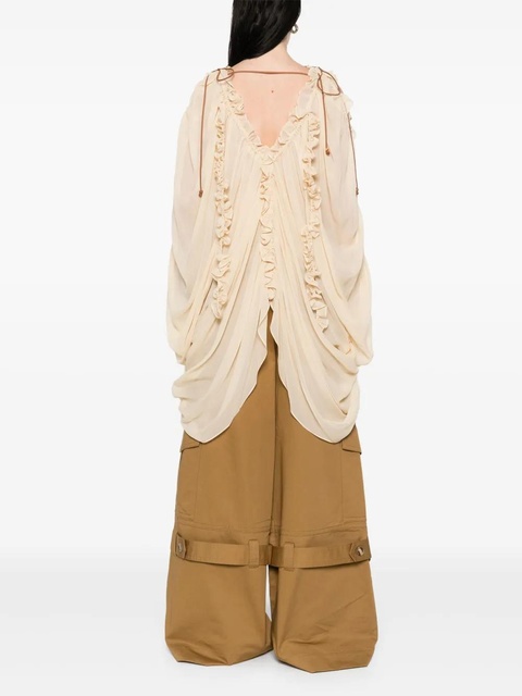 ZIMMERMANN Illuminate blouse - Neutrals - zdjęcie produktu nr 2