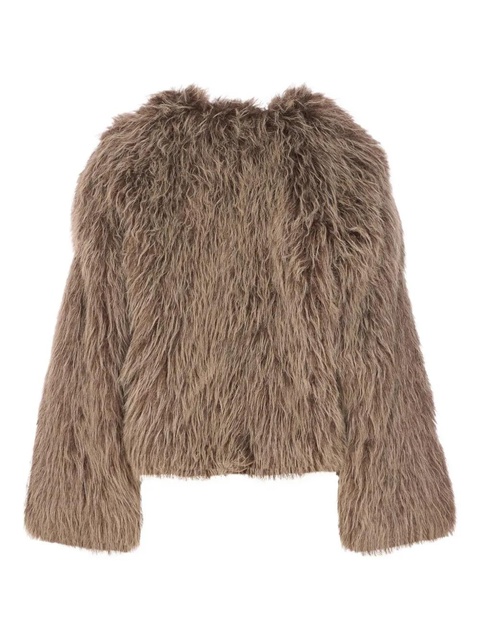 Eleh faux-fur jacket - Brown - zdjęcie produktu nr 1