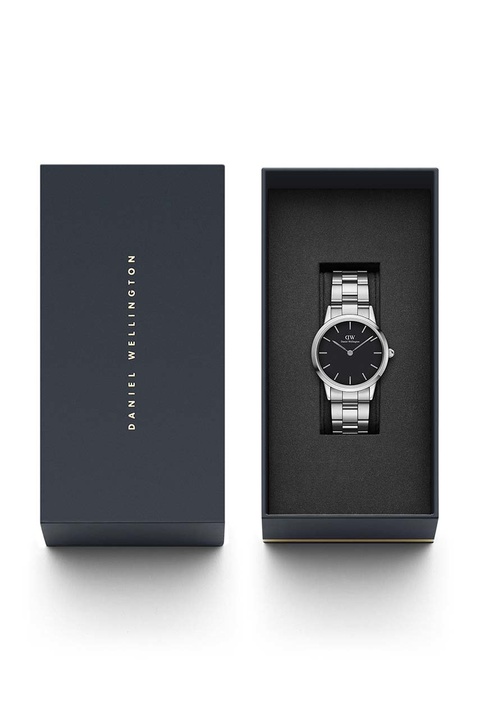 Daniel Wellington zegarek Iconic Link damski kolor srebrny - zdjęcie produktu nr 2