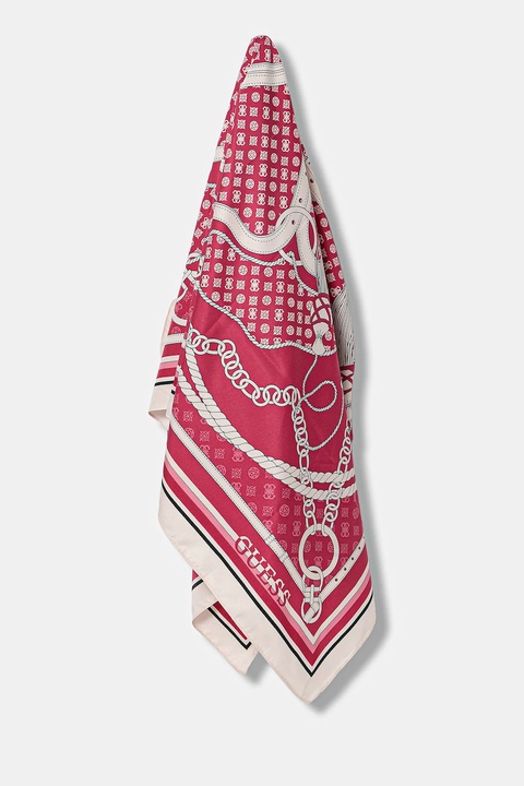 Guess chusta PHOEBE damska kolor różowy wzorzysta AW5340 POL03 - zdjęcie produktu nr 1