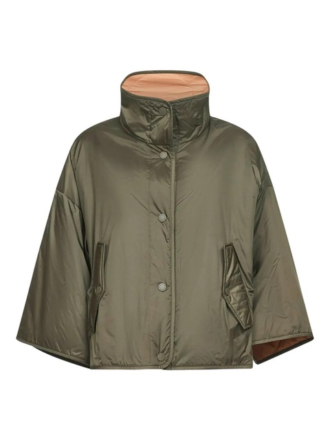 Weekend Max Mara Ronco snap-buttoned reversible jacket - Green - zdjęcie produktu nr 1