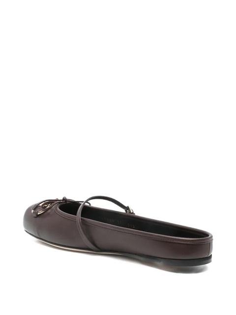 Gucci horsebit strap ballet flats - Brown - zdjęcie produktu nr 2