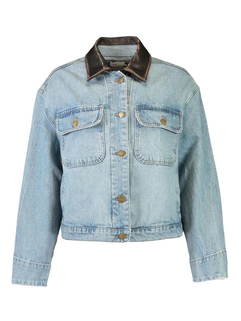 Simkhai Philoh denim jacket - Blue - zdjęcie produktu nr 2
