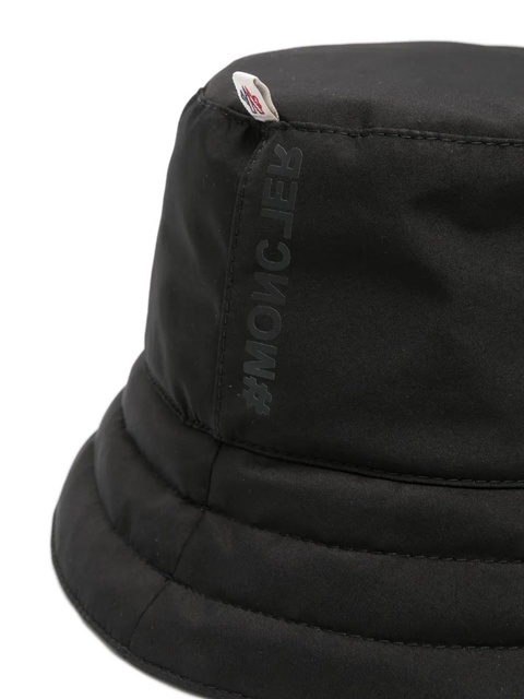 Moncler Grenoble logo-patch Gore-Tex bucket hat - Black - zdjęcie produktu nr 2